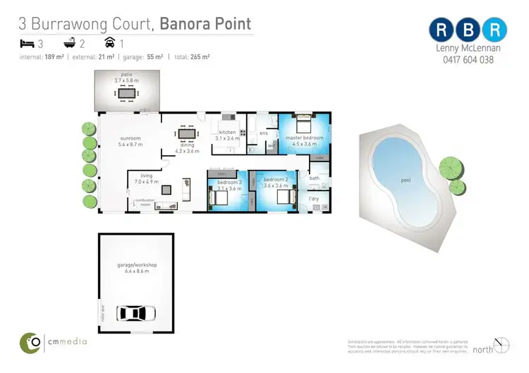 Floorplan of Homely house listing, 3 Burrawong Court, Banora Point NSW 2486