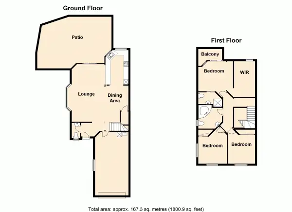 Floorplan of Homely townhouse listing, 6/266 Muller Road, Taigum QLD 4018