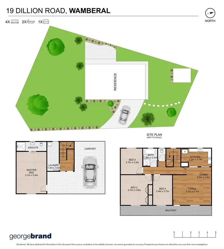 Floorplan of Homely house listing, 19 Dillon Road, Wamberal NSW 2260