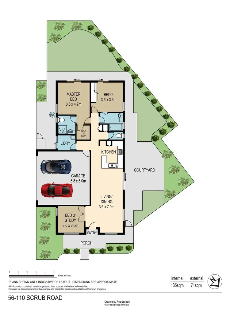 Floorplan of Homely villa listing, 56/110 Scrub Road, Carindale QLD 4152