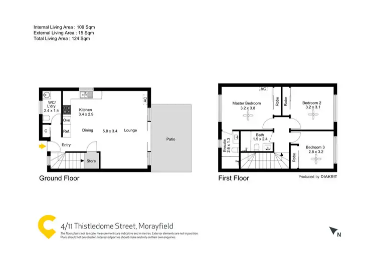 Floorplan of Homely house listing, 4/11 Thistledome Street, Morayfield QLD 4506