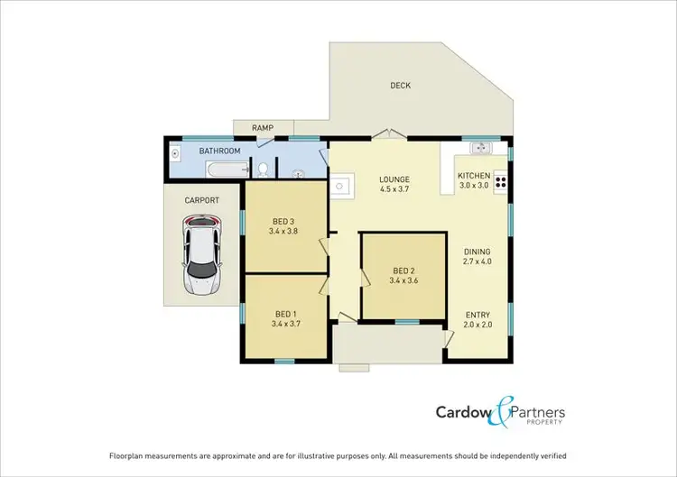 Floorplan of Homely house listing, 4 Adam Street, Bowraville NSW 2449