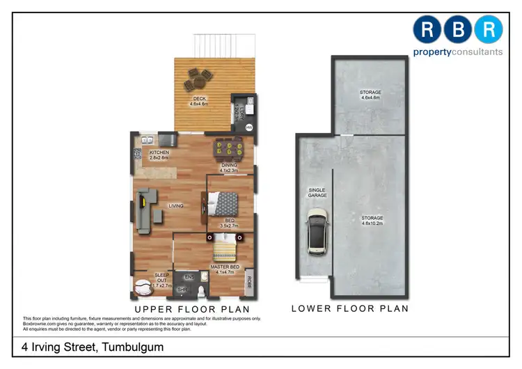 Floorplan of Homely house listing, 4 Irving Street, Tumbulgum NSW 2490
