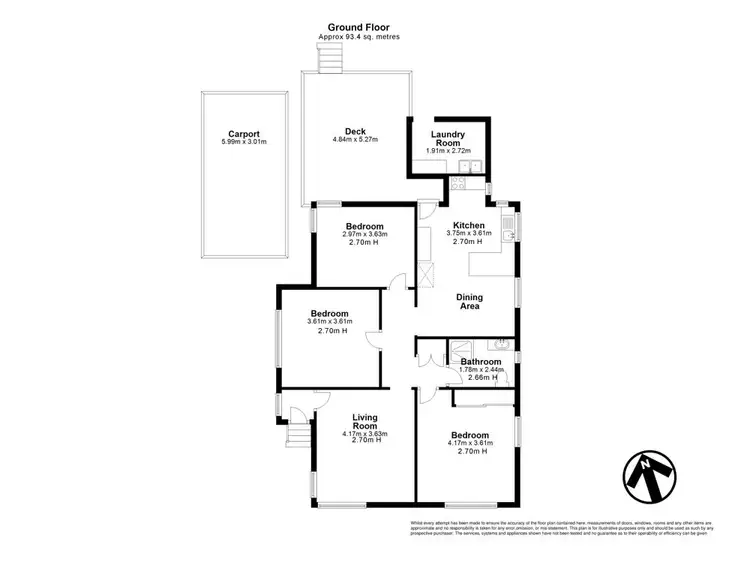 Floorplan of Homely house listing, 19 Dunsford Street, Zillmere QLD 4034