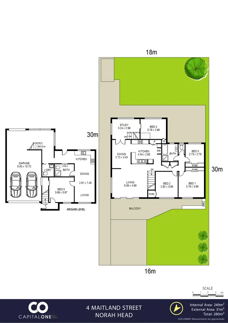 Floorplan of Homely house listing, 4 Maitland Street, Norah Head NSW 2263