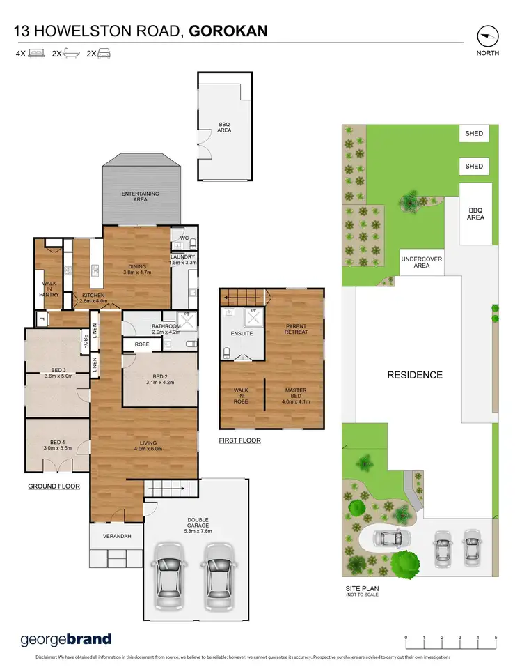 Floorplan of Homely house listing, 13 Howelston Road, Gorokan NSW 2263