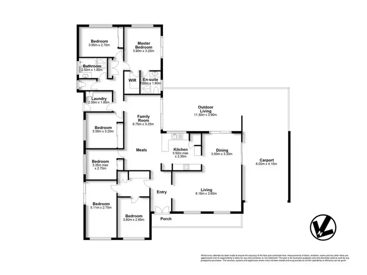 Floorplan of Homely house listing, 27 Oatberry Crescent, Shailer Park QLD 4128