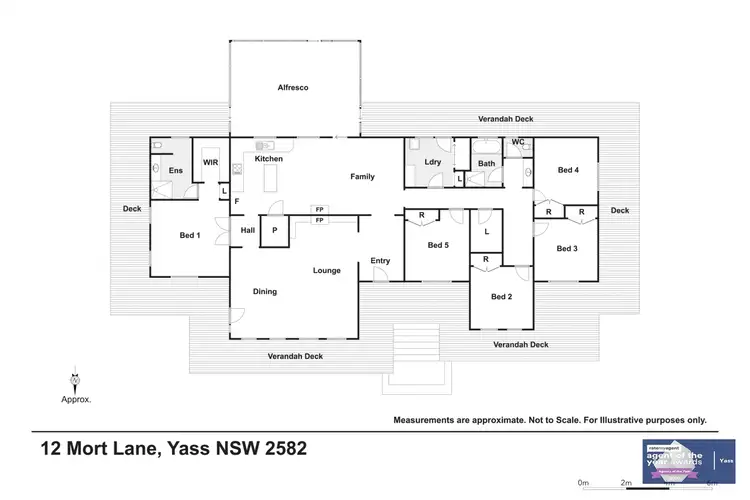 Floorplan of Homely house listing, 12 Mort Lane, Yass NSW 2582