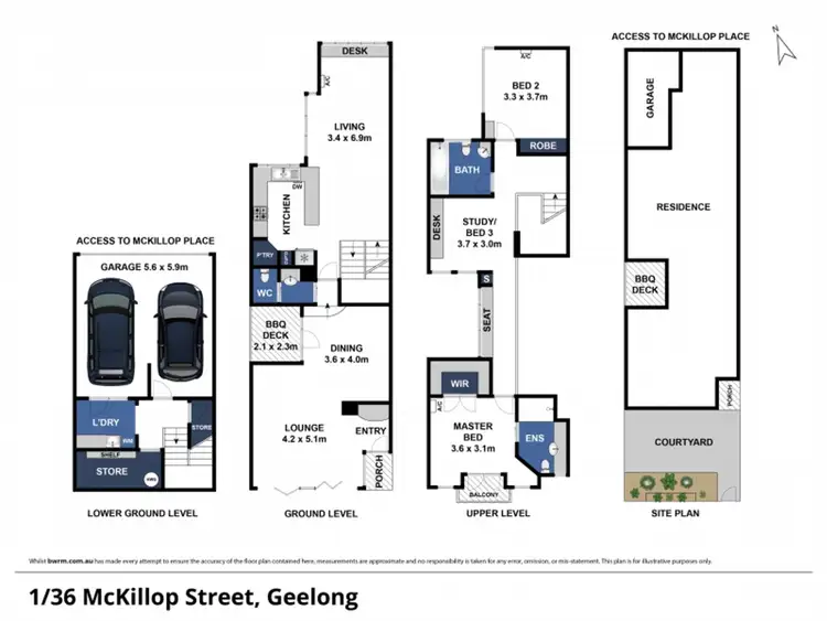 Floorplan of Homely house listing, 1/36 McKillop Street, Geelong VIC 3220