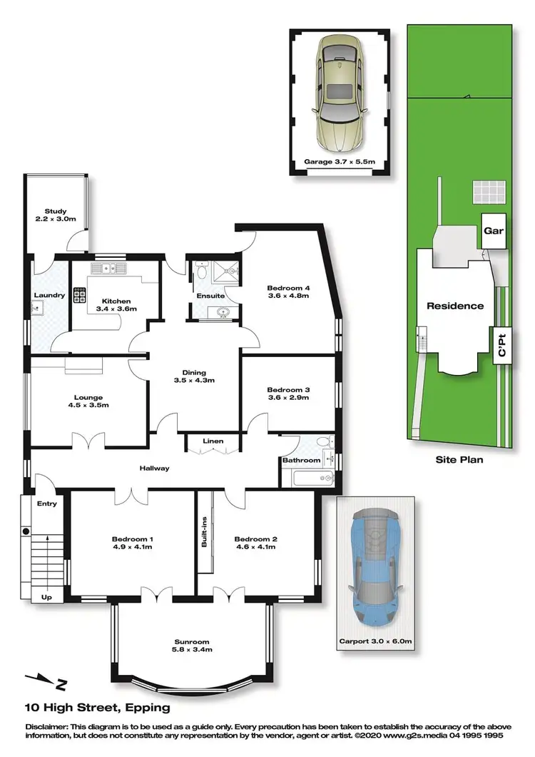 Floorplan of Homely house listing, 10 High Street, Epping NSW 2121