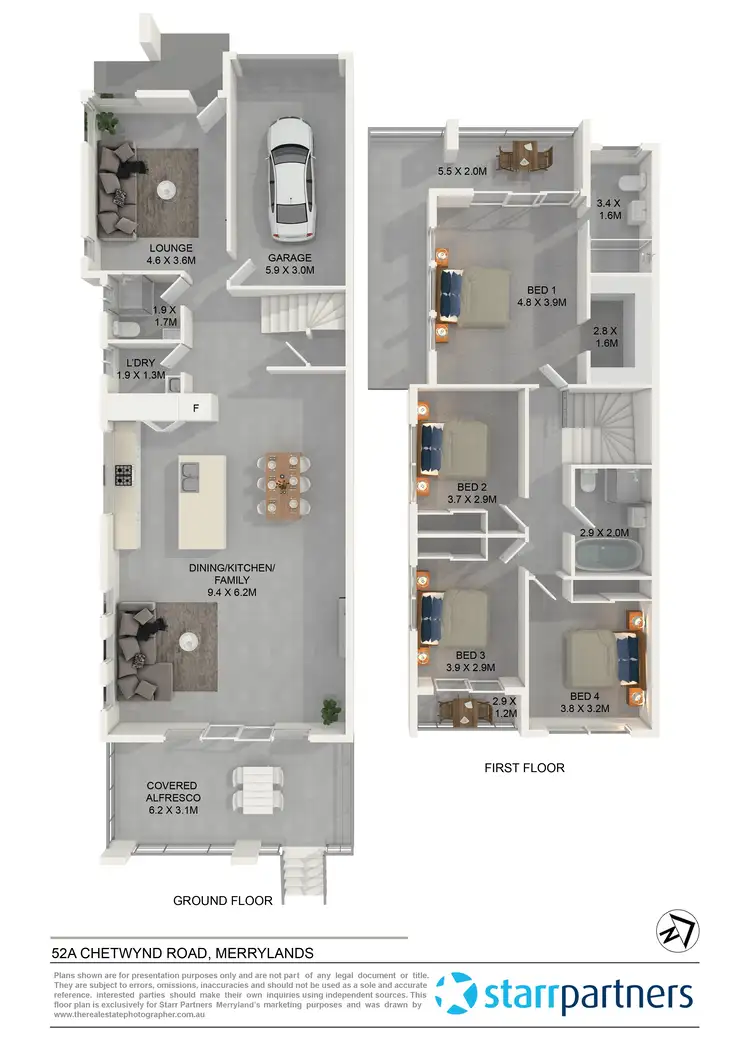Floorplan of Homely house listing, 52a Chetwynd Road, Merrylands NSW 2160