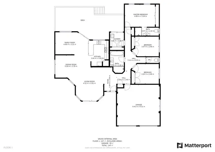 Floorplan of Homely house listing, 13 Howea Court, Sawtell NSW 2452
