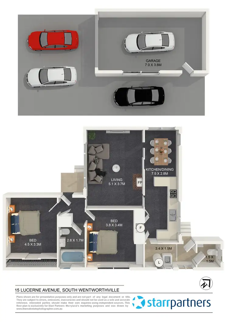 Floorplan of Homely house listing, 15 Lucerne Avenue, South Wentworthville NSW 2145