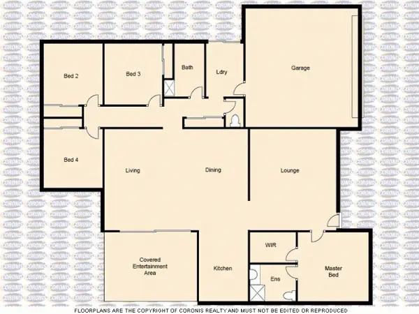 Floorplan of Homely house listing, 10 Cooper Court, Murrumba Downs QLD 4503