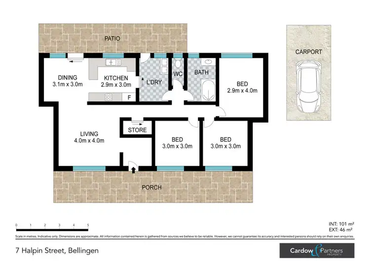 Floorplan of Homely house listing, 7 Halpin Street, Bellingen NSW 2454