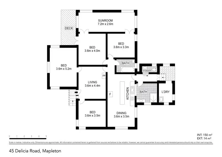 Floorplan of Homely house listing, 45 Delicia Road, Mapleton QLD 4560