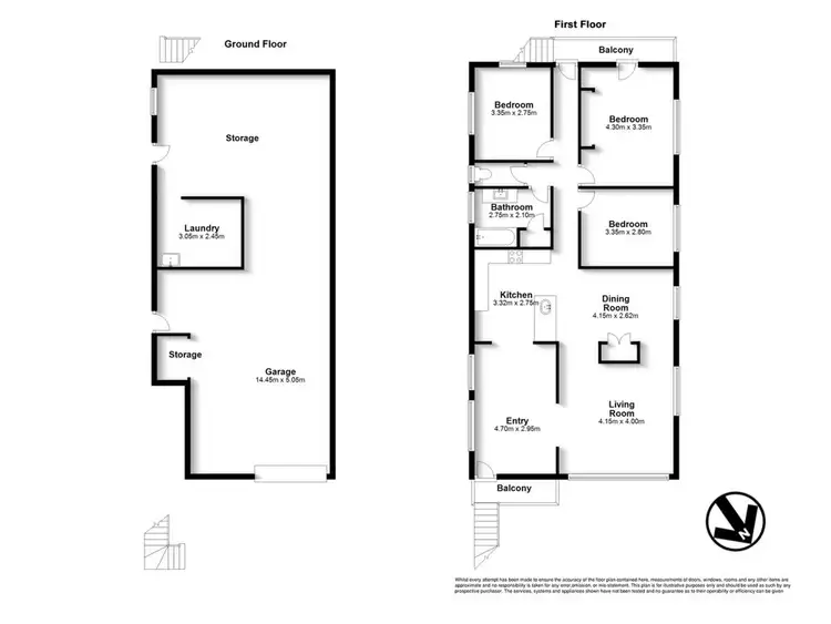 Floorplan of Homely house listing, 93 Gympie Street, Northgate QLD 4013
