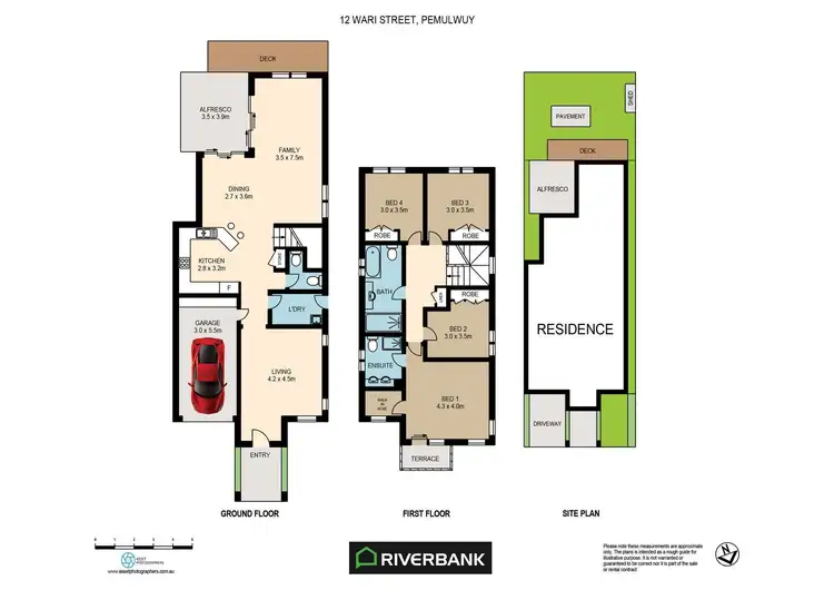 Floorplan of Homely house listing, 12 Wari Street, Pemulwuy NSW 2145