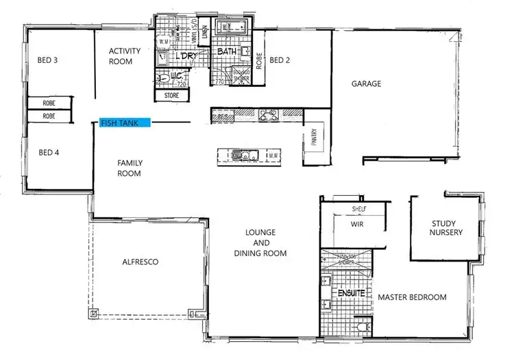 Floorplan of Homely house listing, 11 ARLINGTON WAY, Kensington Grove QLD 4341