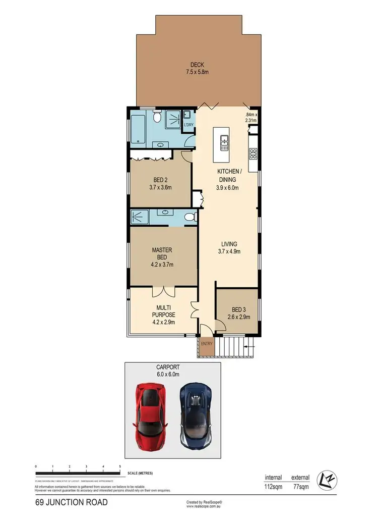 Floorplan of Homely house listing, 69 Junction Rd, Morningside QLD 4170