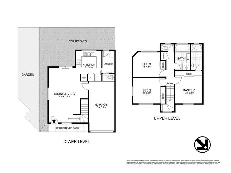 Floorplan of Homely townhouse listing, 50/121 Archdale Road, Ferny Grove QLD 4055