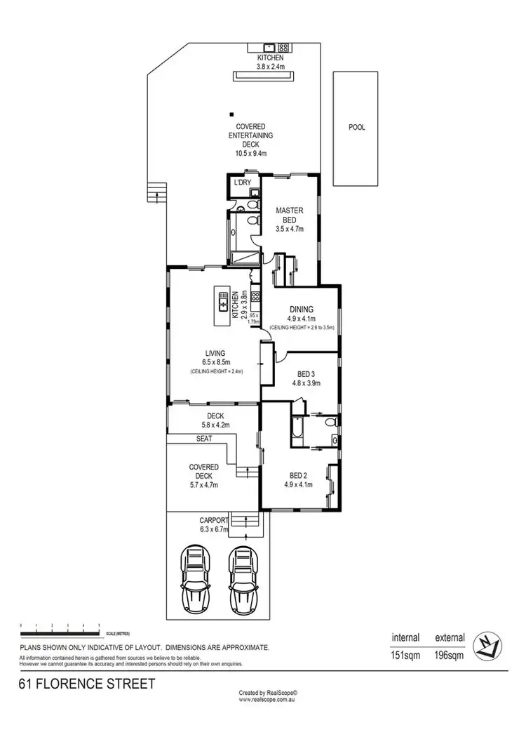 Floorplan of Homely house listing, 61 Florence Street, Brighton QLD 4017
