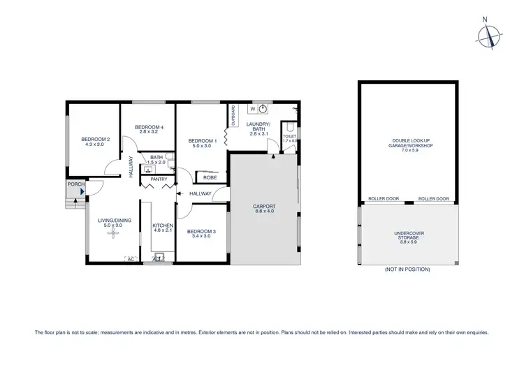 Floorplan of Homely house listing, 45 Coghlan Crescent, Doonside NSW 2767