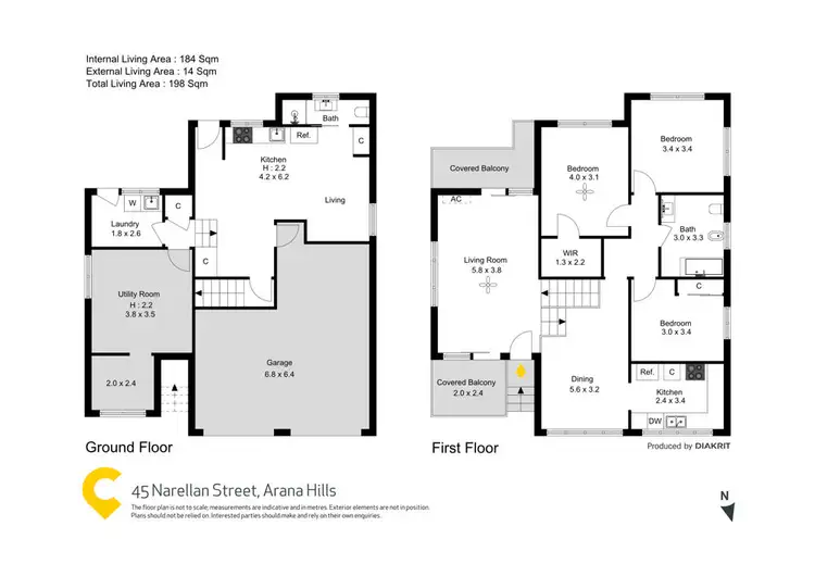 Floorplan of Homely house listing, 45 Narellan Street, Arana Hills QLD 4054