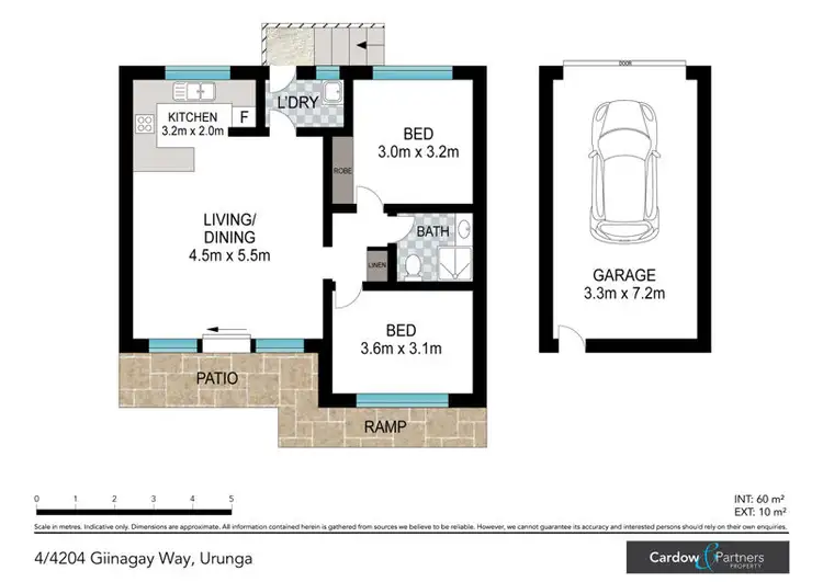 Floorplan of Homely unit listing, 4/4200 Giinagay Way, Urunga NSW 2455