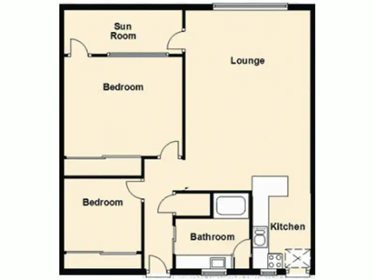 Floorplan of Homely unit listing, 6/9 Meredith Street, Redcliffe QLD 4020