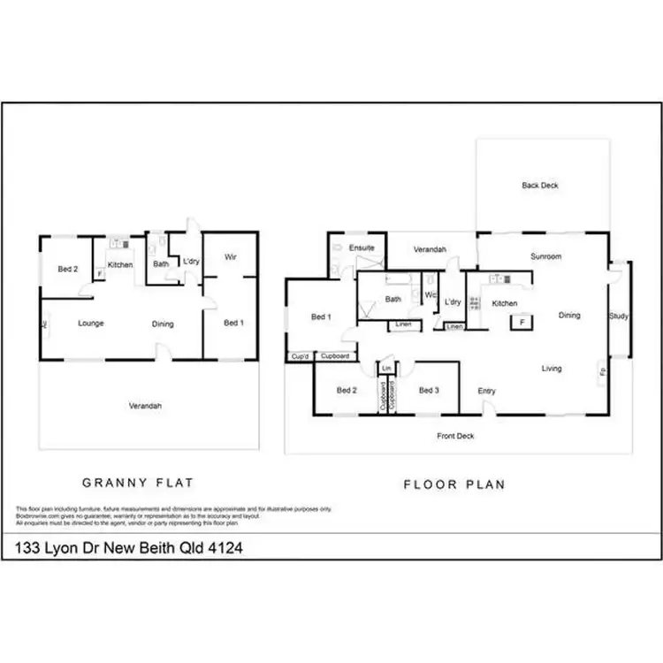Floorplan of Homely rural property listing, 135 Lyon Dr, New Beith QLD 4124