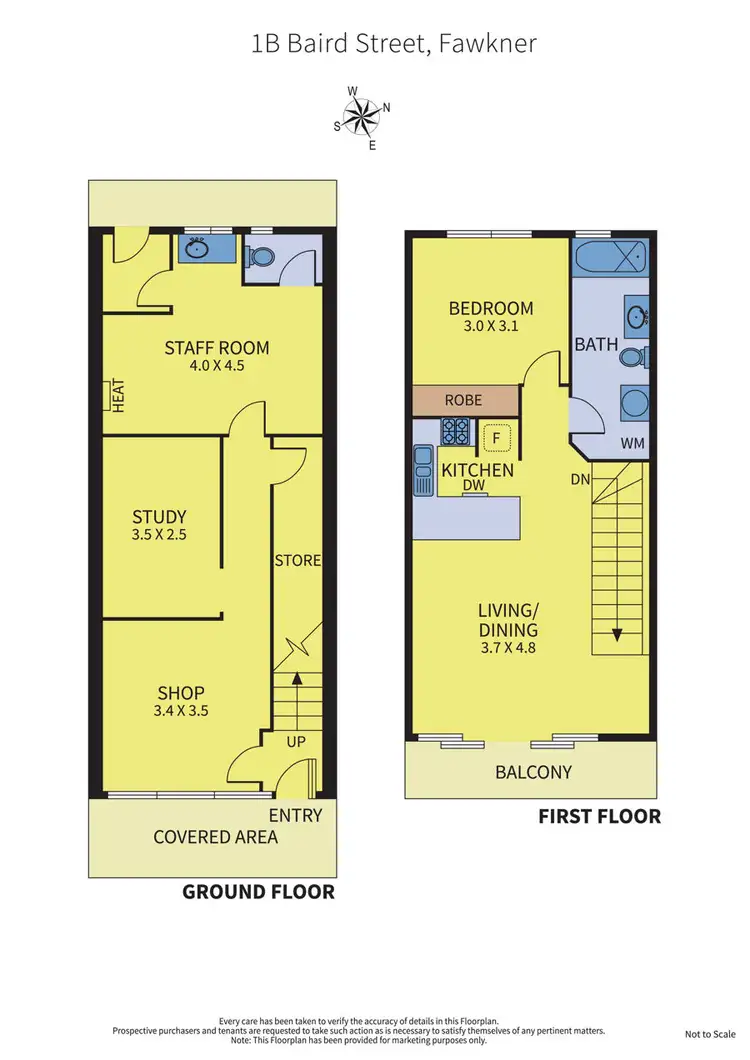Floorplan of Homely house listing, 1b Baird Street, Fawkner VIC 3060