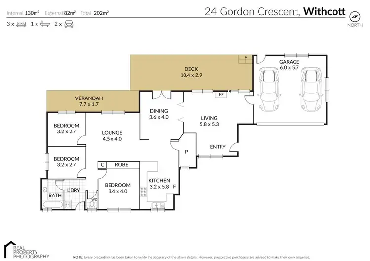 Floorplan of Homely house listing, 24 Gordon Crescent, Withcott QLD 4352