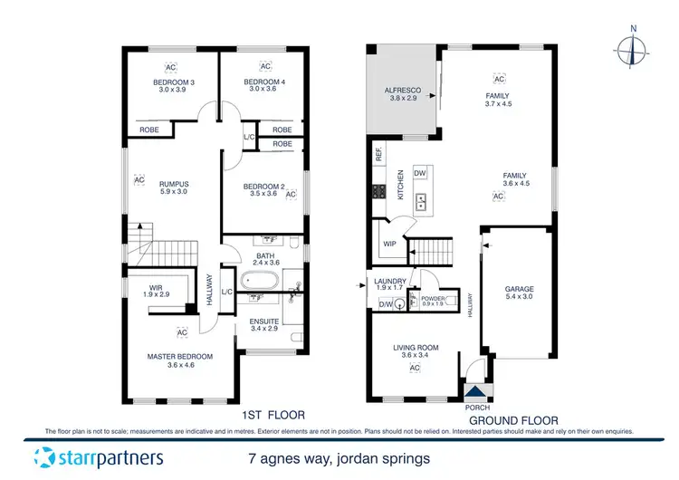 Floorplan of Homely house listing, 7 Agnes Way, Jordan Springs NSW 2747