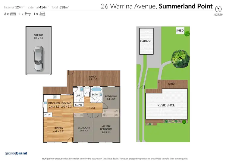 Floorplan of Homely house listing, 26 Warrina Avenue, Summerland Point NSW 2259