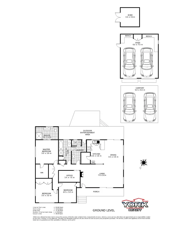 Floorplan of Homely house listing, 16 George Street, Cambooya QLD 4358