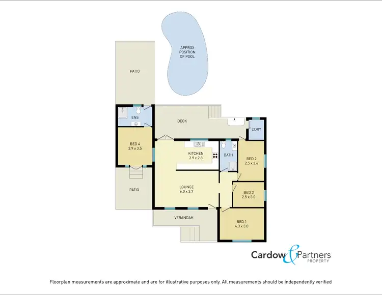 Floorplan of Homely house listing, 40 William Street, Bellingen NSW 2454