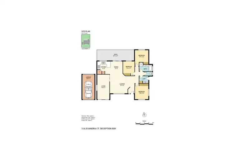 Floorplan of Homely house listing, 3 Alexandra Court, Deception Bay QLD 4508