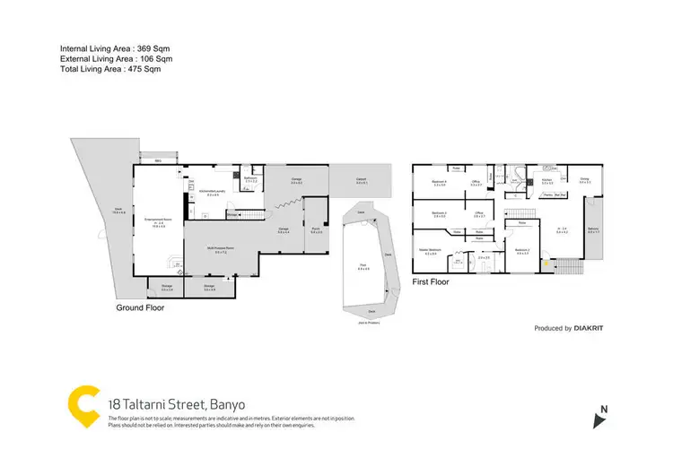 Floorplan of Homely house listing, 18 Taltarni Street, Banyo QLD 4014