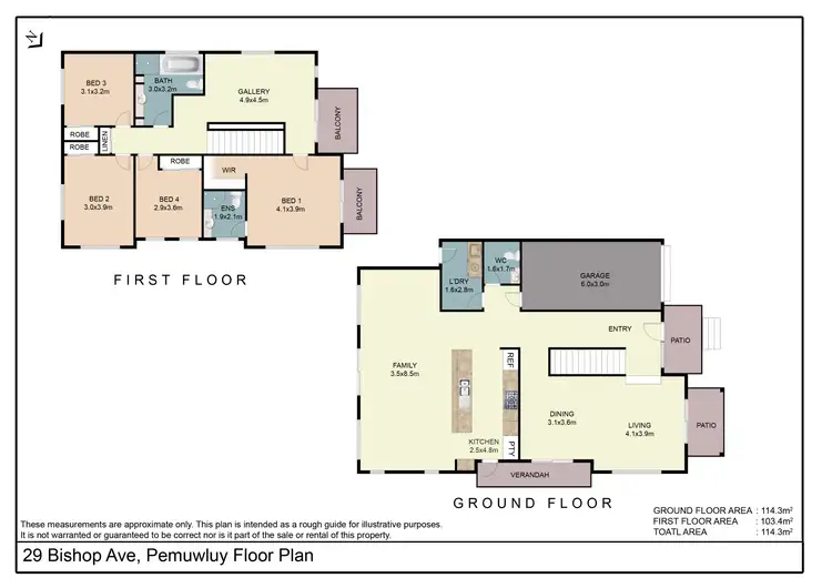 Floorplan of Homely house listing, 29 Bishop Avenue, Pemulwuy NSW 2145