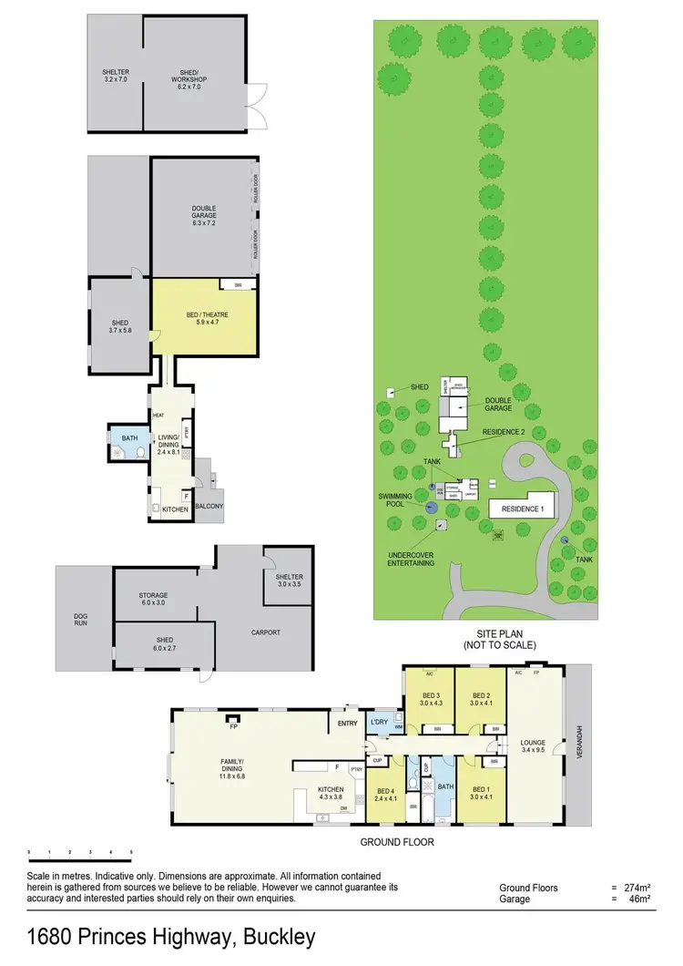 Floorplan of Homely house listing, 1680 Princes Highway, Buckley VIC 3240