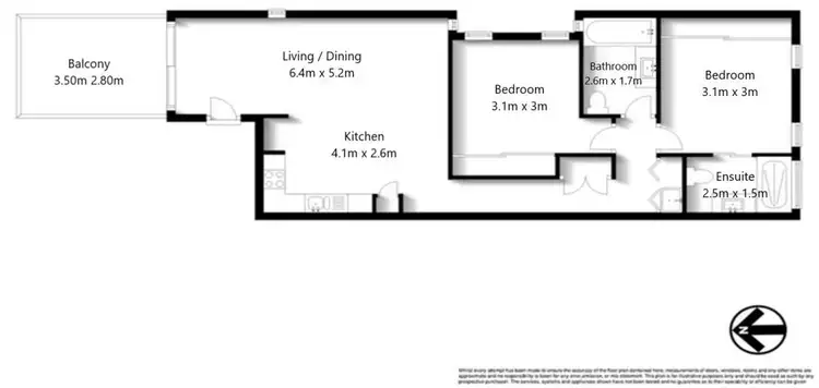 Floorplan of Homely unit listing, 6/5 Hodgson Street, Zillmere QLD 4034