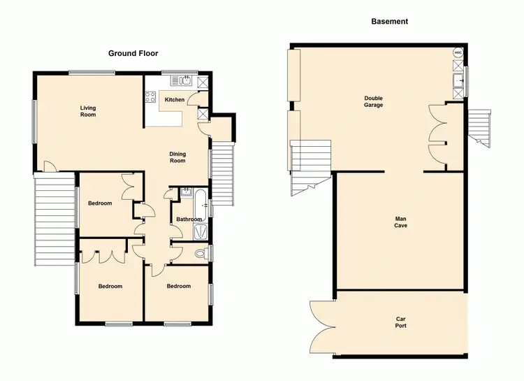 Floorplan of Homely house listing, 5 Leslie Street, Kallangur QLD 4503
