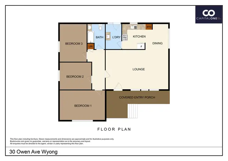 Floorplan of Homely house listing, 30 Owen Ave, Wyong NSW 2259