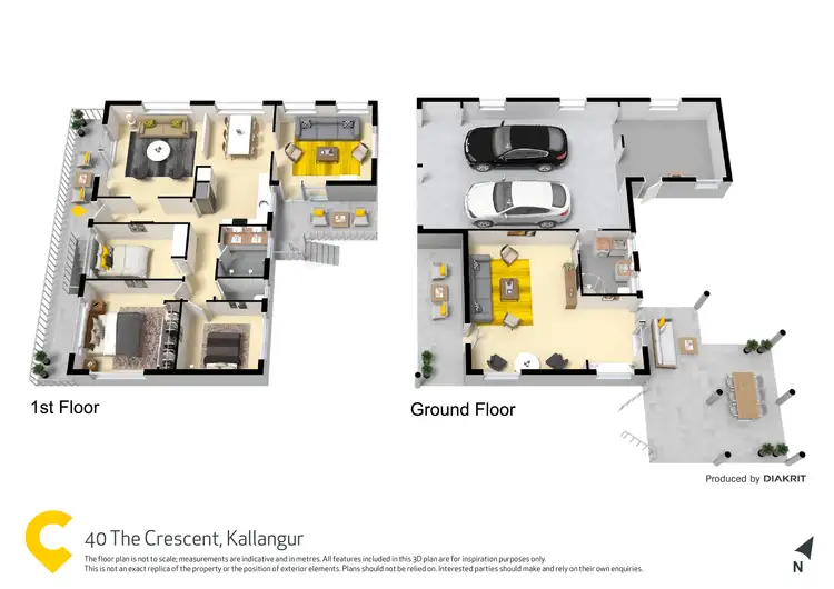 Floorplan of Homely house listing, 40 The Crescent, Kallangur QLD 4503