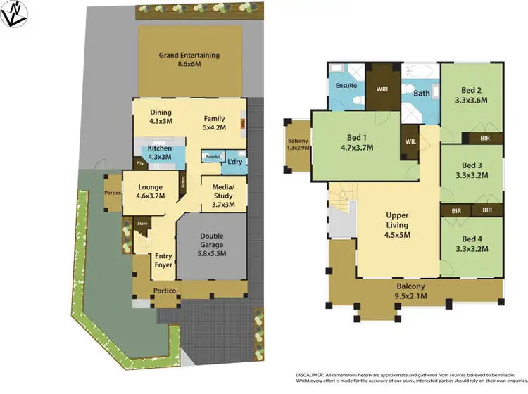 Floorplan of Homely house listing, 32 Ekala Avenue, The Ponds NSW 2769