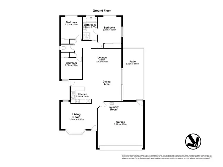 Floorplan of Homely house listing, 2 Cinear Court, Regents Park QLD 4118