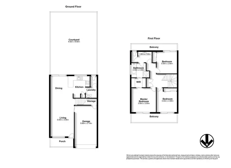 Floorplan of Homely townhouse listing, 12/285 Creek Road, Mount Gravatt East QLD 4122
