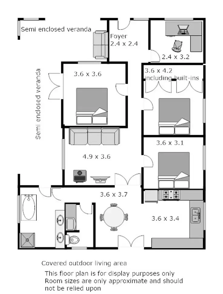Floorplan of Homely house listing, 1 Junction Street, Kyogle NSW 2474