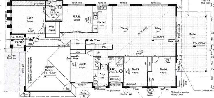 Floorplan of Homely house listing, 13 Douglas Cr, Rural View QLD 4740
